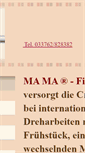 Mobile Screenshot of mama-filmcatering.de